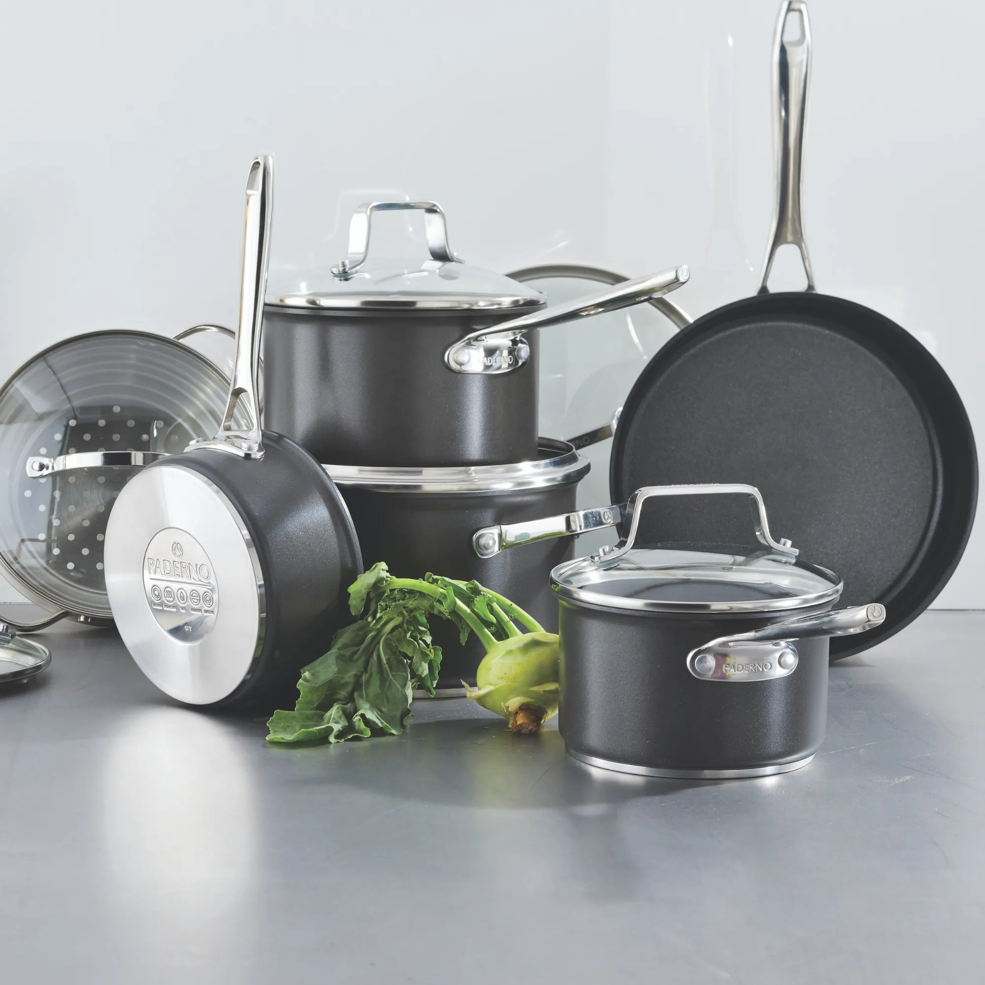 Non-Stick Hard-Anodized Cookset, 12-pc