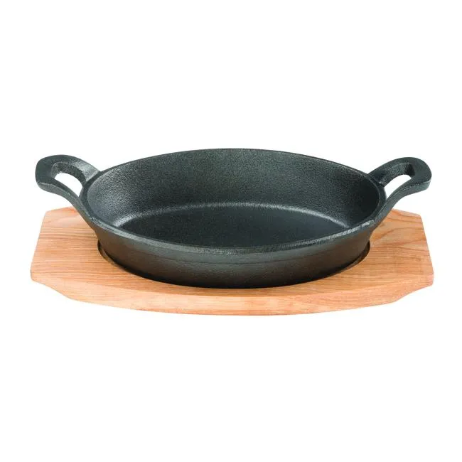 Pyrolux Pyrocast Oval Gratin 17x12.5cm with Tray