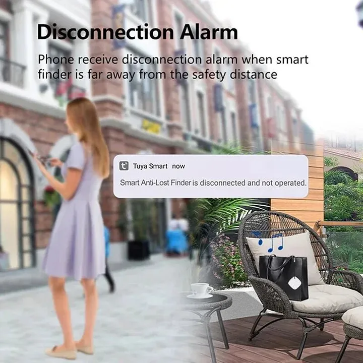 Smart Bluetooth Mini Tracker for Keys, Wallets, Pets GHomeSmart®
