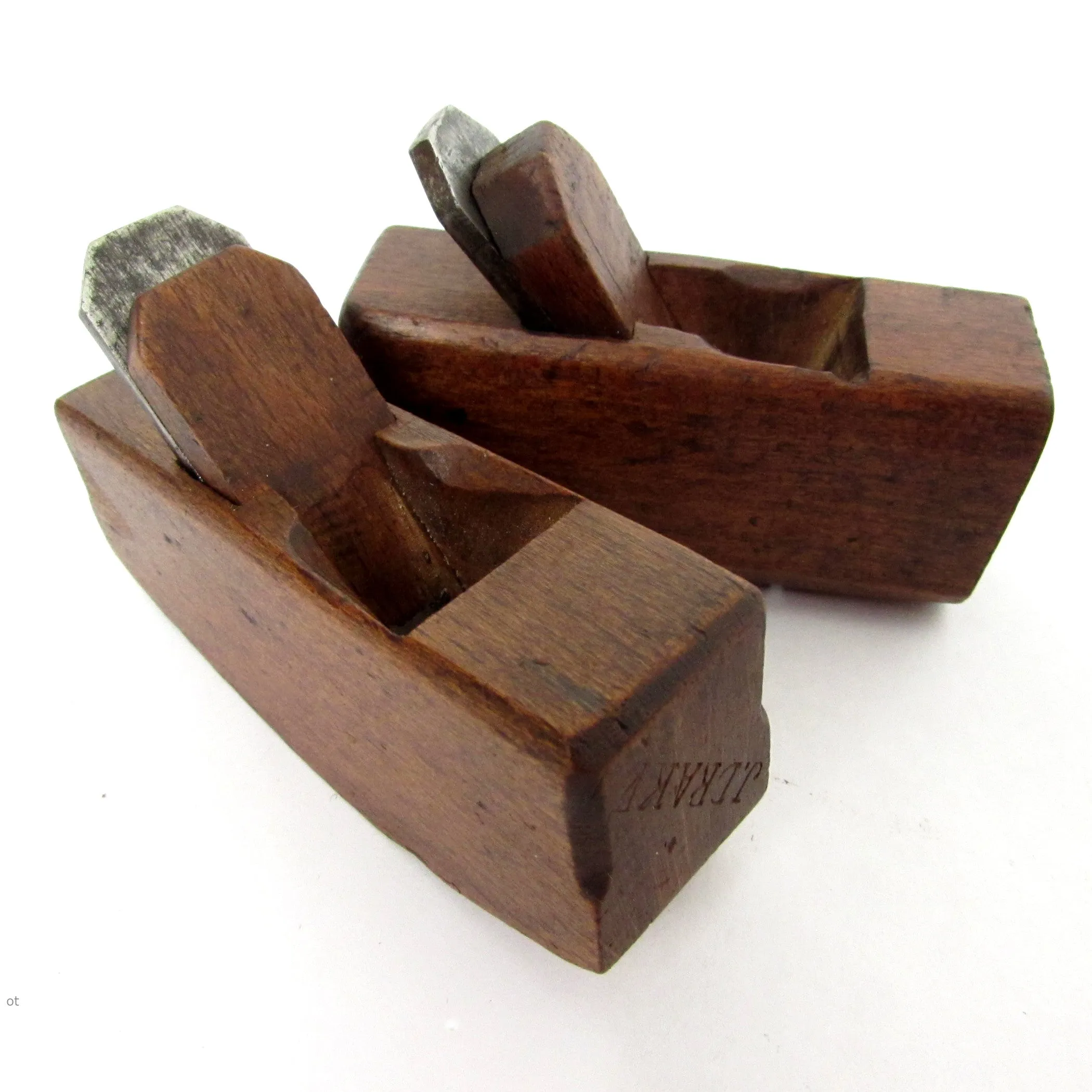 SOLD - Miniature Wooden Compassed Planes