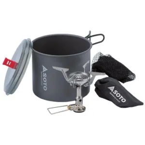 SOTO New River Pot and Stove Amicus with Stealth Igniter
