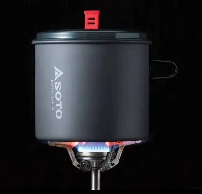 SOTO New River Pot and Stove Amicus with Stealth Igniter