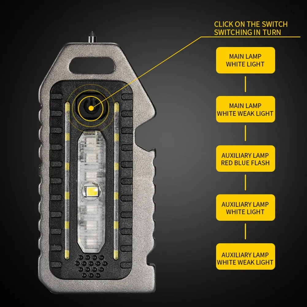 Ultra-Small Mini Led Light-Emitting Small Flashlight Keychain Light Strong Light Ultra-Light Portable Flashlight