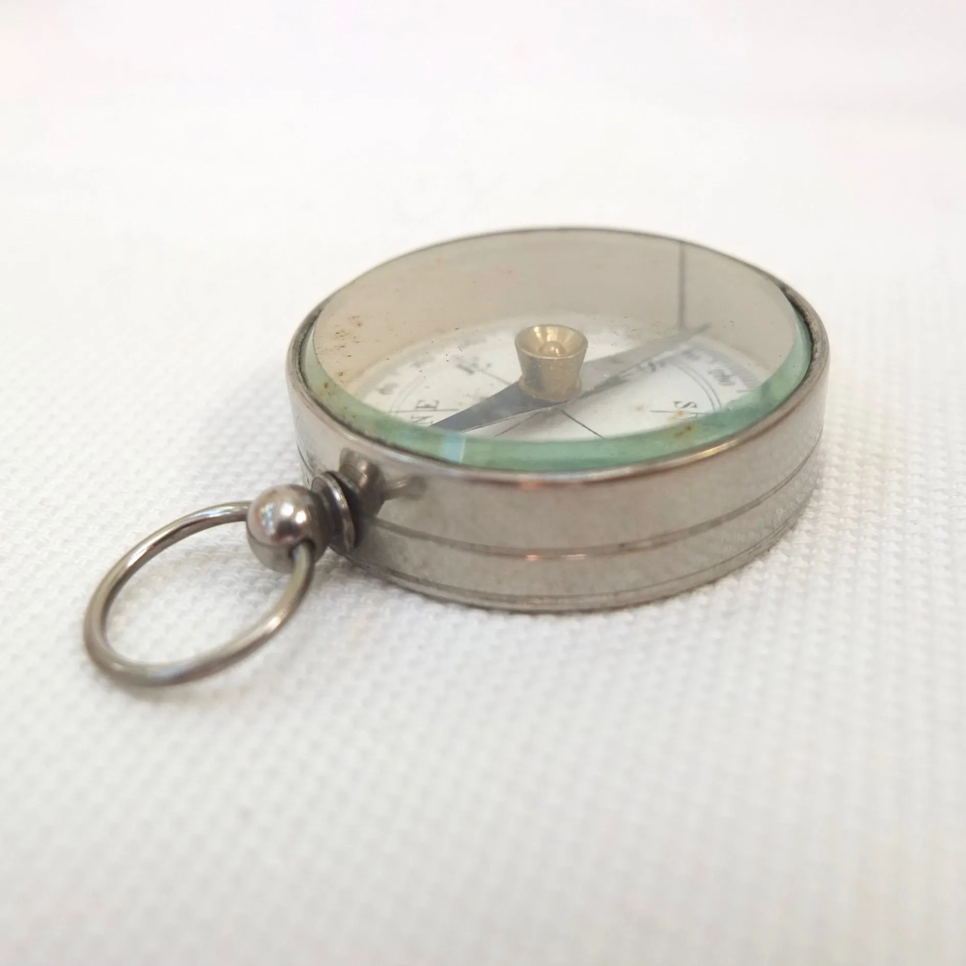 Vintage French Pocket Compass c.1920