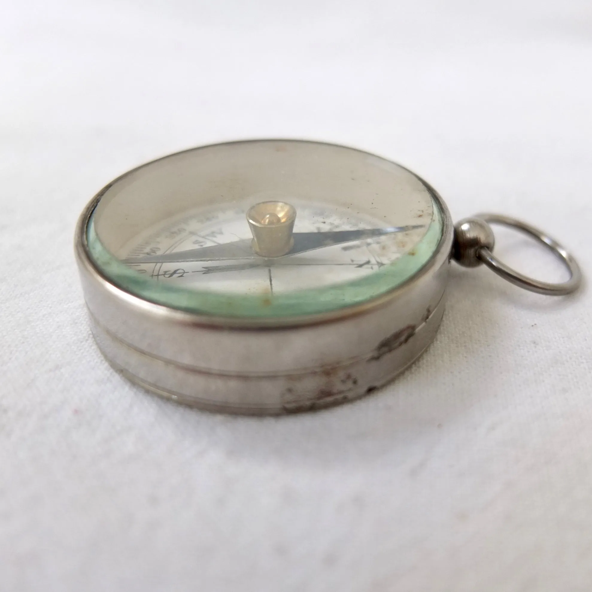 Vintage French Pocket Compass c.1920