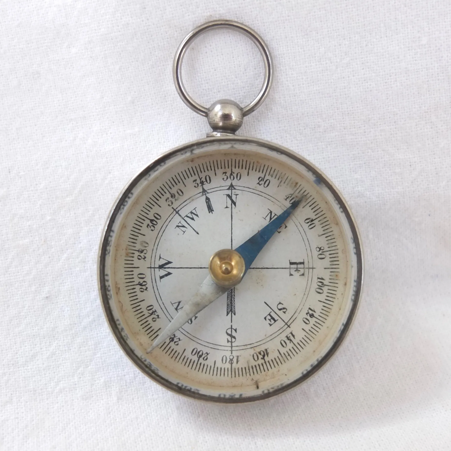 Vintage French Pocket Compass c.1920